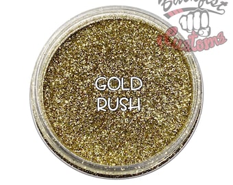 GOLD RUSH  || Opaque Fine Glitter, Solvent Resistant