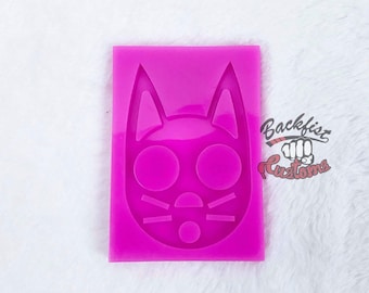 DEFENSE CAT KNUCKLE 2.5IN X 3.5IN  Mold  || Silicone mold for novelty and self defense purposes only