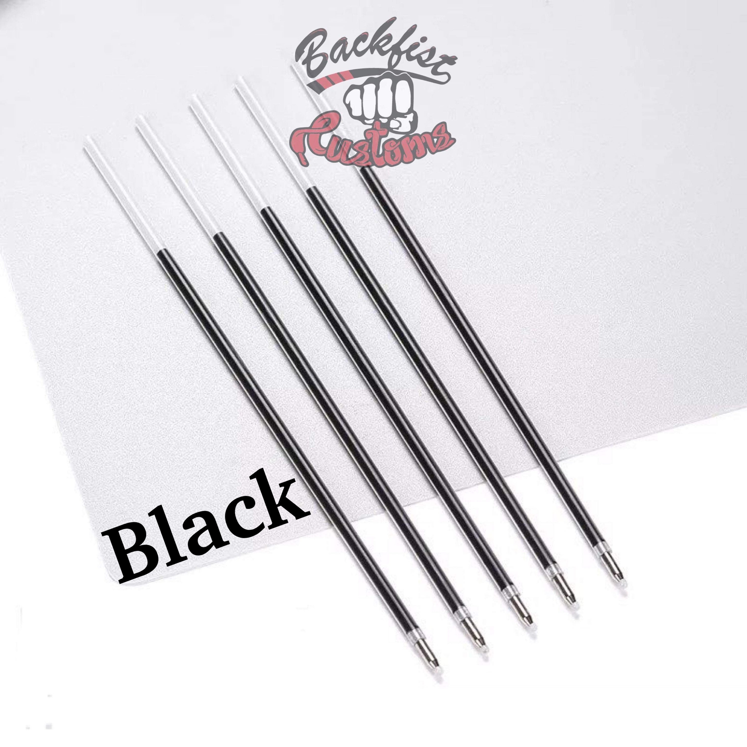 BLACK INK Pen Kit REFILLS includes 20 Inks