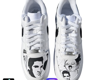 Custom Elvis Presley Air Force 1 (shoes included)
