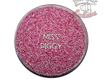 MISS PIGGY || Transparent Fine Glitter, Solvent Resistant