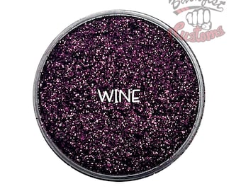 WINE || Opaque Fine Glitter, Solvent Resistant