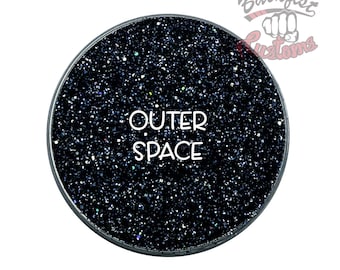 OUTER SPACE || Opaque Fine Glitter, Solvent Resistant