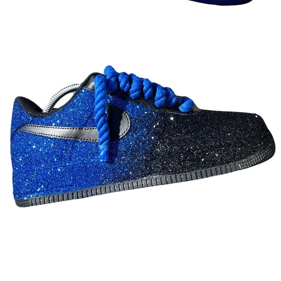 Any Color Combo | Custom Adult Fading Glitter AF1 (regular or Rope