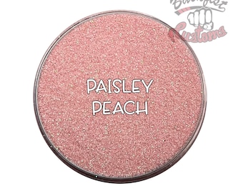 PAISLEY PEACH || Opaque Fine Glitter