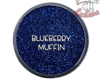 BLUEBERRY MUFFIN || Opaque Fine Glitter, Solvent Resistant