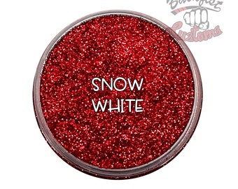 SNOW WHITE  || Opaque Fine Glitter, Solvent Resistant