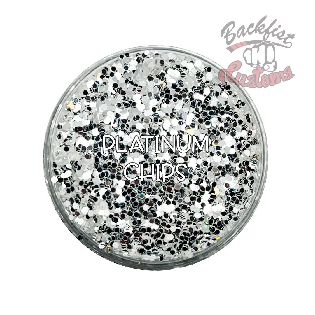 PLATINUM CHIPS Fine Glitter Diamond Dust Replacement Etsy