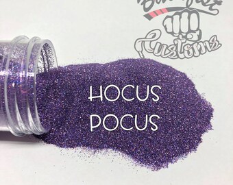 HOCUS POCUS || Opaque Holographic Fine Glitter, Solvent Resistant