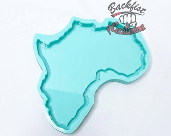 CUSTOM MEDIUM AFRICA Tray 7in x 8in || Made to Order