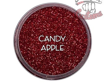 CANDY APPLE  || Opaque Fine Glitter, Solvent Resistant