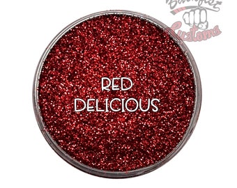 RED DELICIOUS  || Opaque Fine Glitter, Solvent Resistant