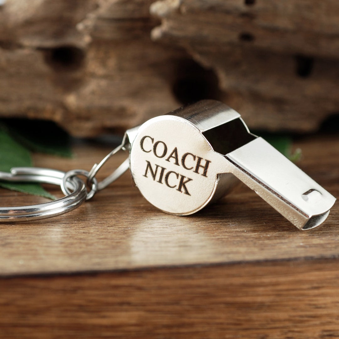 Engraved Whistle, Coach Whistle, Coach Gift, Gift for Coach, Coach