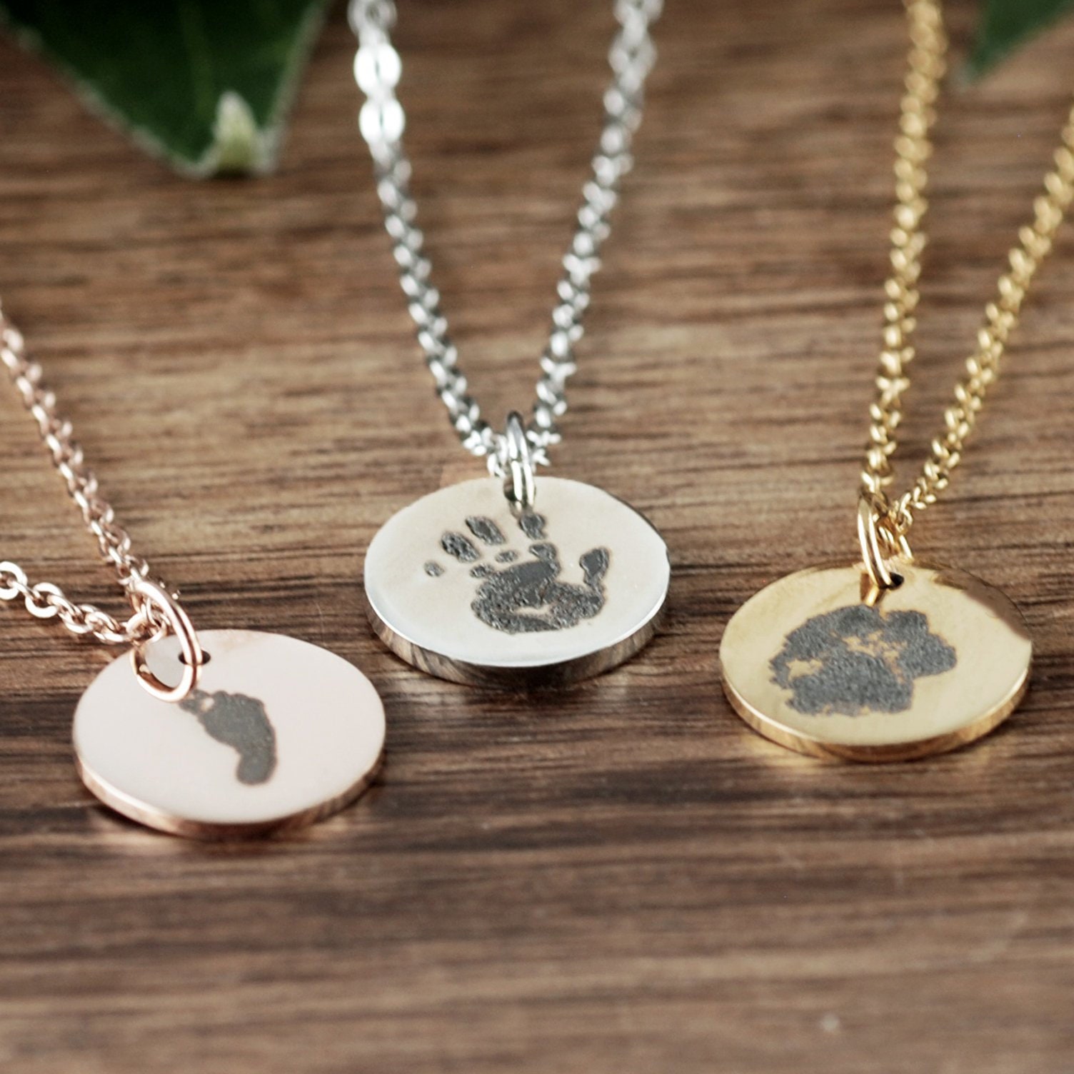 Actual Dog Paw Necklace, Actual Paw Print Necklace ...