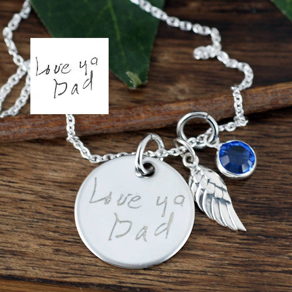 signature memorial jewelry
