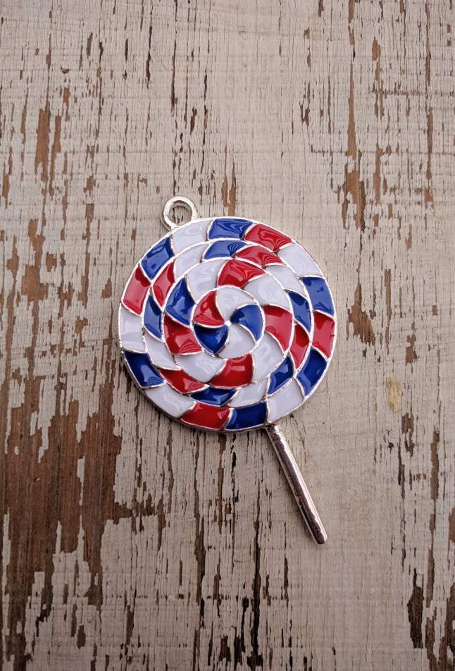 4831mm Lollipop Summer Chunky Zinc Alloy Pendant for Etsy