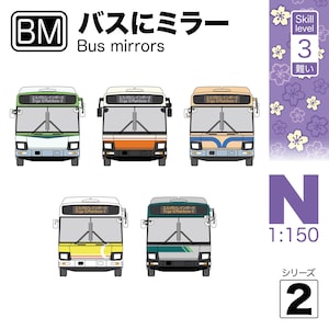Rétroviseurs pour bus à l'échelle 1:150 [Série 2]