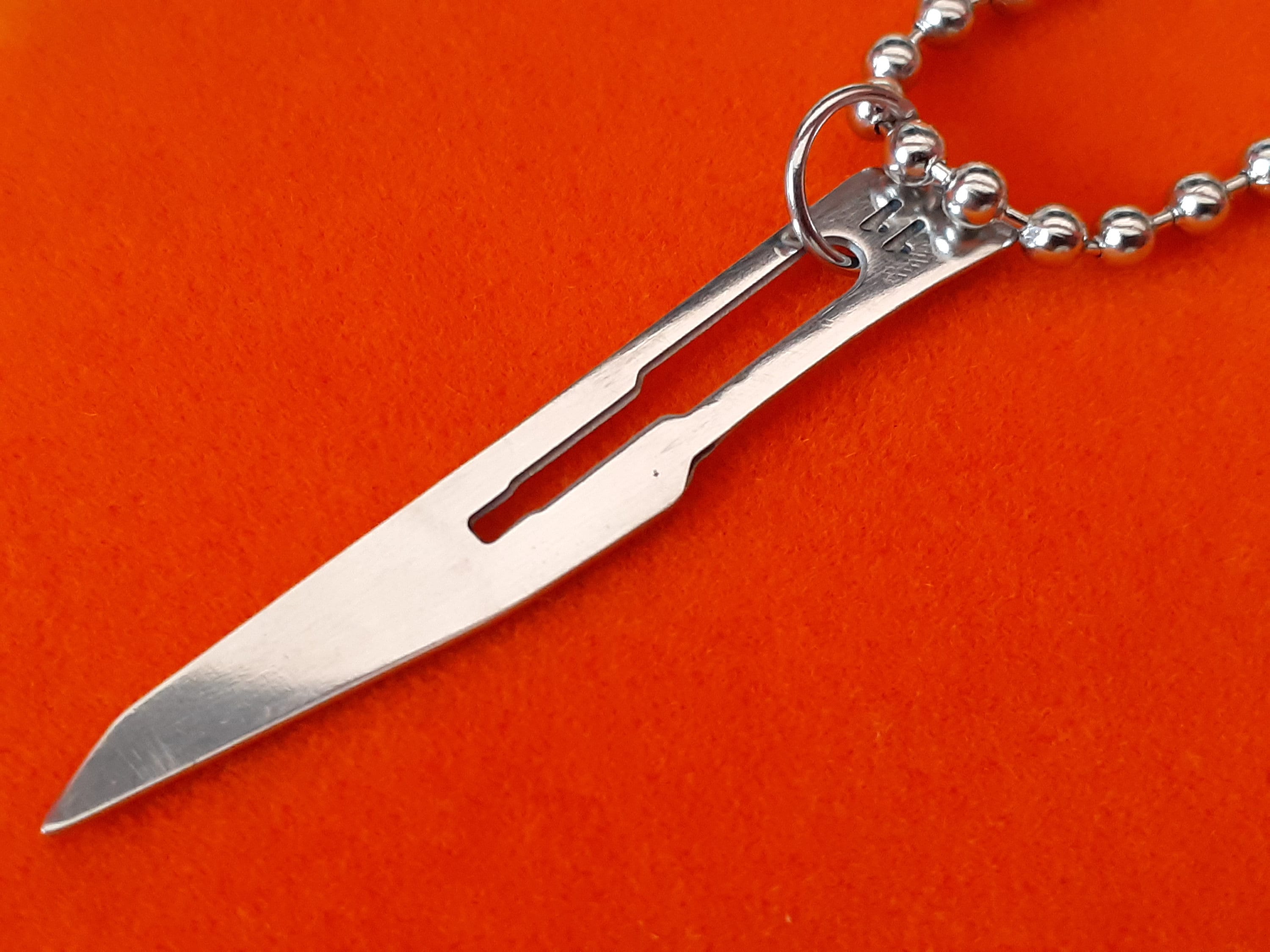 Stainless Steel Scalpel Necklace 8 Styles Available Etsy UK