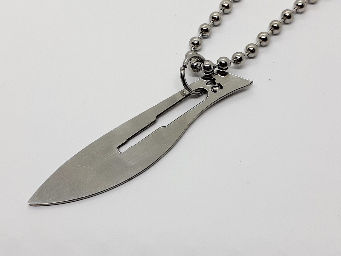 Stainless Steel Scalpel Necklace 8 Styles Available