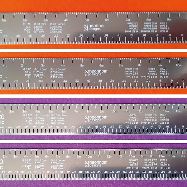 Model Maker Scale Rulers