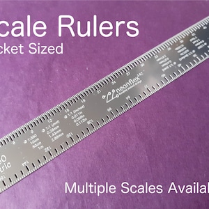 Small Scale Ruler (14cm Long)