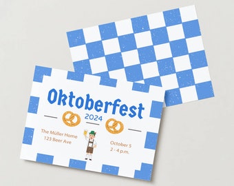 Oktoberfest Invitation Template
