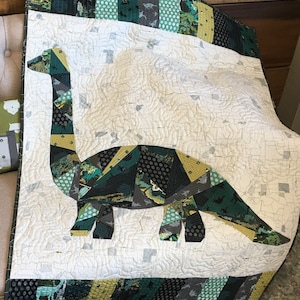 Malcolm Dinosaur Quilt Pattern