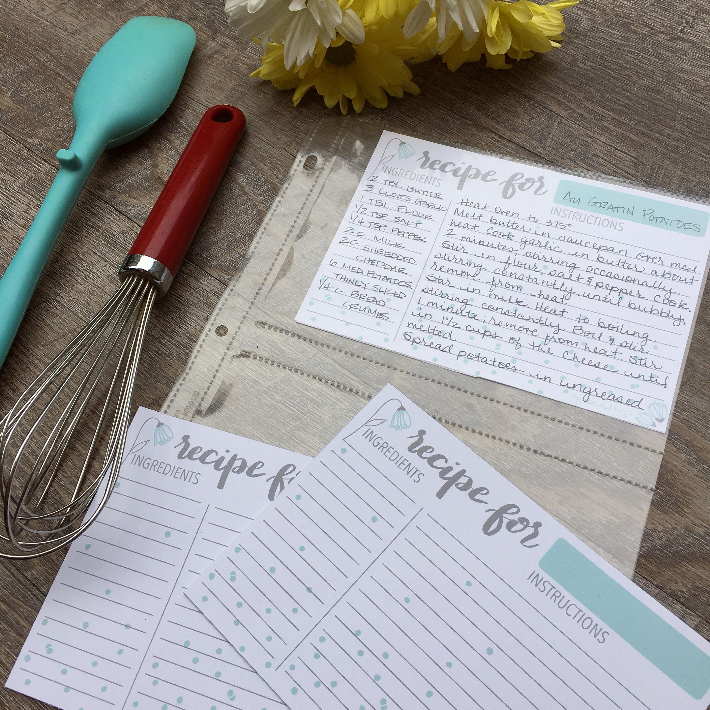 Recipe Book Kit Etsy