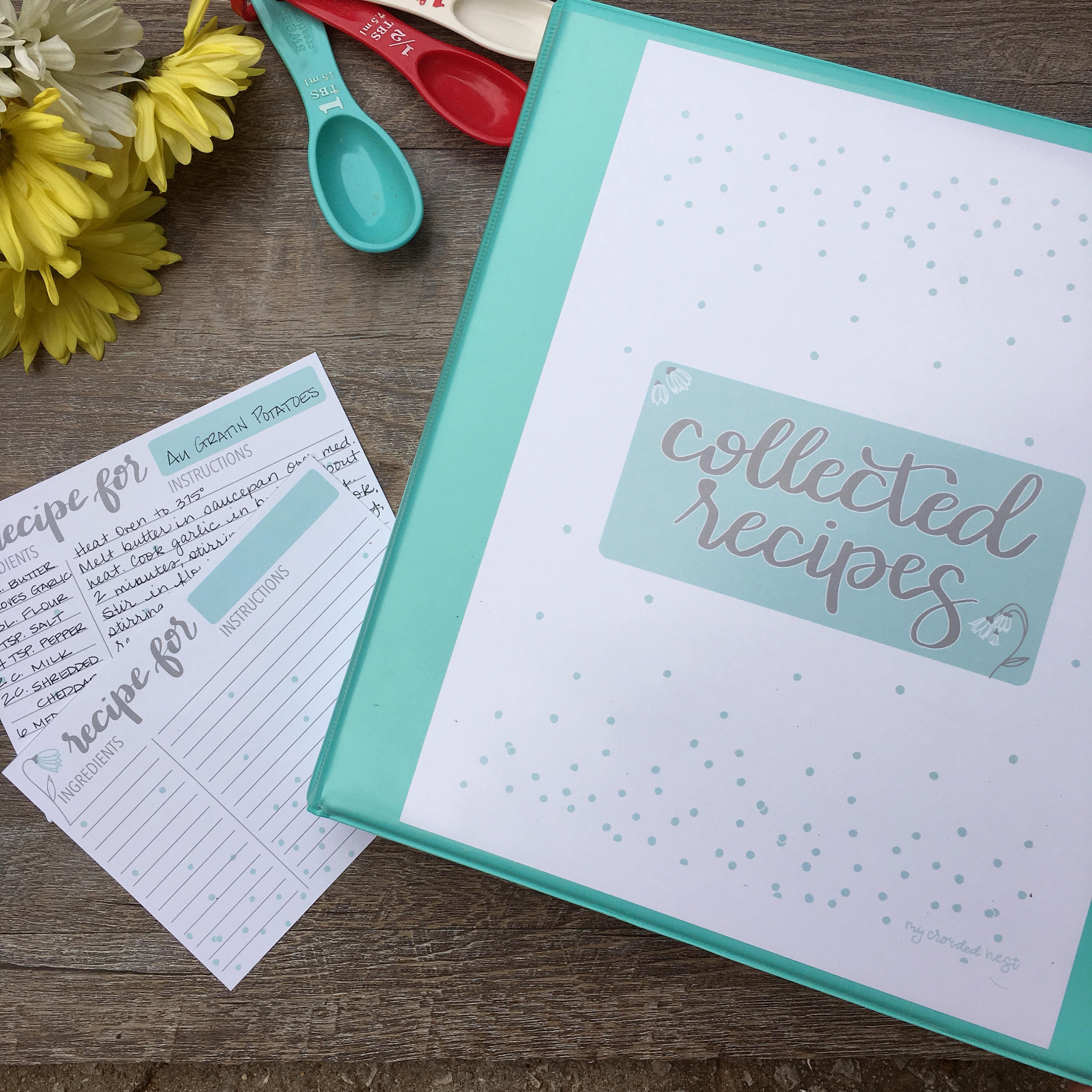 Recipe Book Kit Etsy