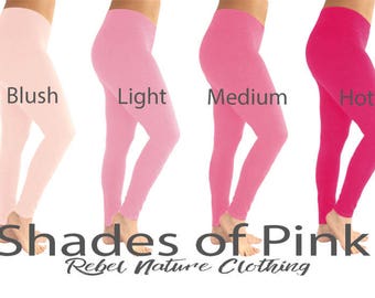 baby pink leggings womens