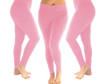 ladies pink leggings