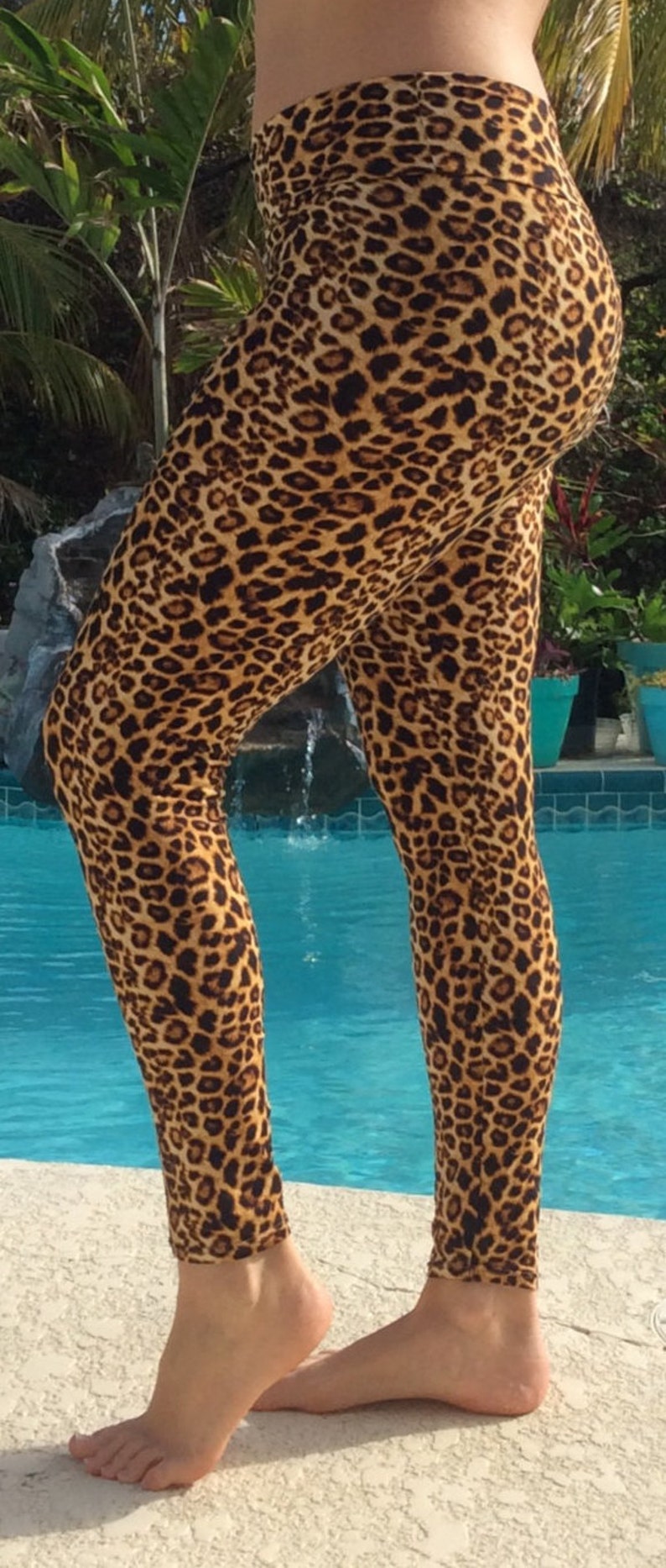 leggings brushed poly leggings animal print leggings yoga leggings leopard leggings tiger leggings snakeskin leggings leopard