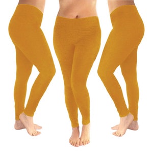 Ankle High Black Leggings With Funky Citrus Fruit Detail, Tummy