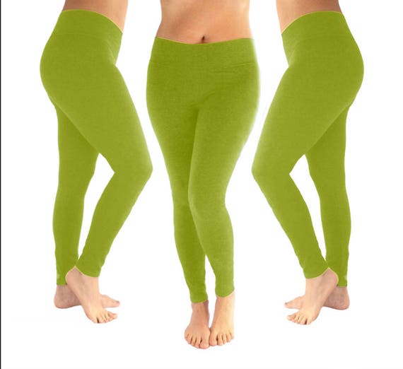 lime green yoga pants