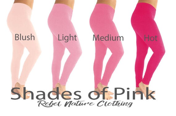hot pink spandex leggings