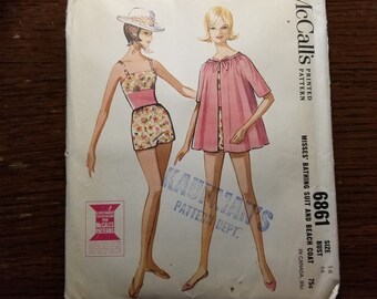 Advance 9292 VINTAGE 60/'s Sewing Pattern by Edith Head Misses/' Suit and Blouse Sz 14 UNCUT