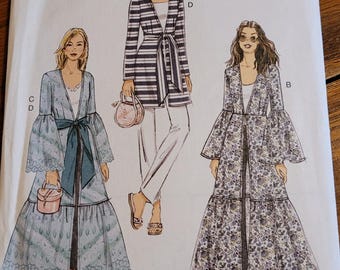 Very Easy Vogue Uncut CustomFit Misses sizes XS through Med Jacket and Belt pattern 9377
