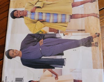 UNCUT Vogue B Smith Misses sz 12-16 Wardrobe Pattern 2521