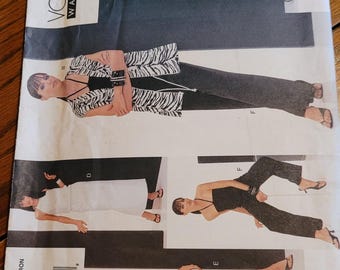 Vogue Uncut Misses sz 8, 10, 12 Wardrobe Pattern 2411