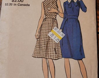 Rare OOP Vintage's Vogue Misses sz 14 Dress pattern  8245