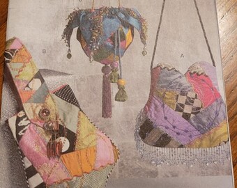 Vogue Accessories B. Randle designs Purses/bags Pattern V8375