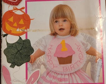 Butterick Happy Holidays Bibs Patterns 4422
