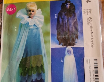 McCalls Costumes UNCUT Easy Adult sz Sm-XLG Capes Pattern MP244