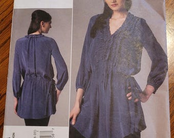 UNCUT Vogue American Designer Rebecca Taylor Misses sz 12-20 Dress Tunic Pattern V1255