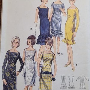 Vintage 70&#39;s Butterick UNCUT Misses sz 10 Dress, Special Occasion Dress Pattern 3752