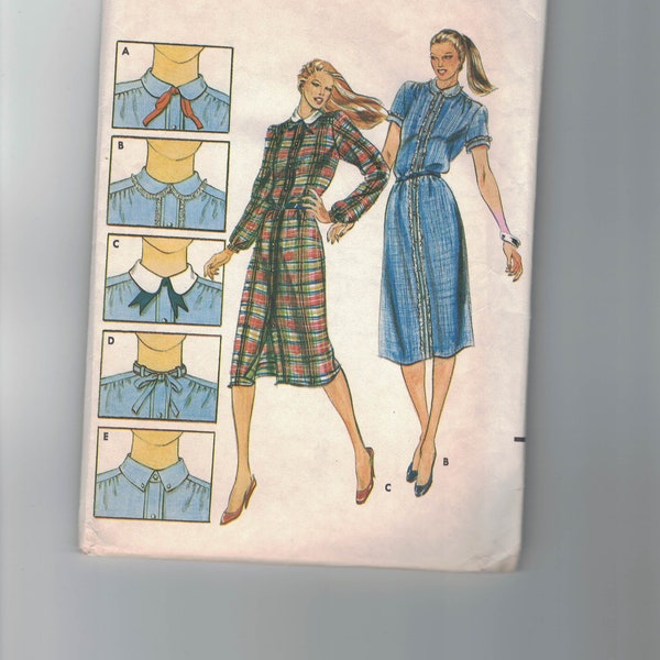 Butterick Pattern Shirt Dress Etsy