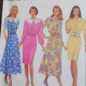 Simplicity 90's UNCUT Misses sz 12-16 Dress Pattern 8415