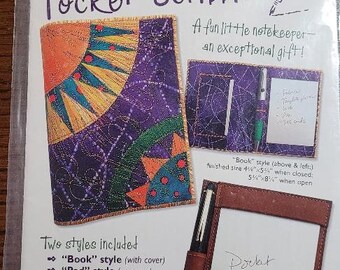 New Pocket Scribbler Book style and Pad Style Covers pattern
