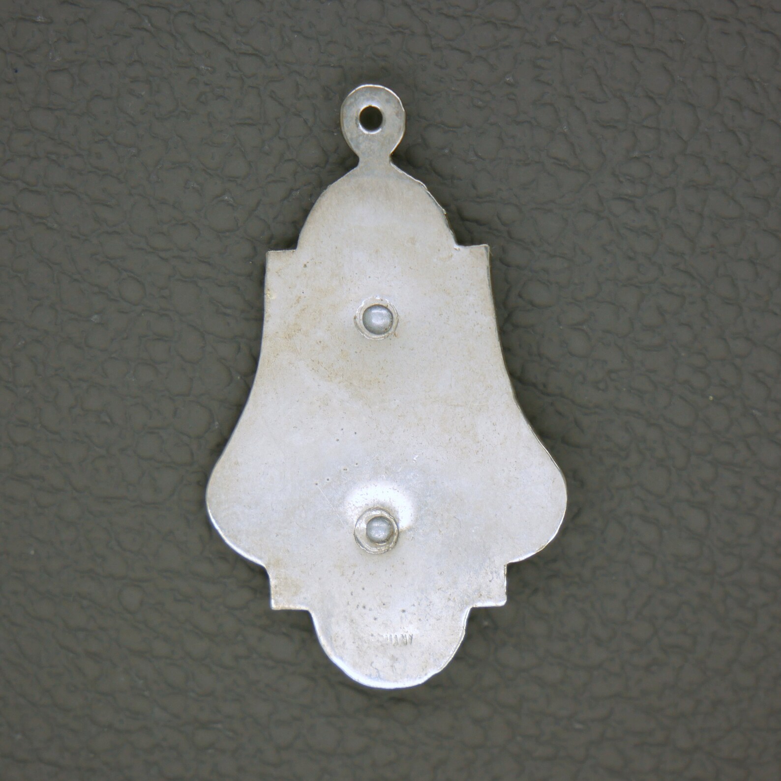 St. Christopher Catholic Prayer Medal With Enamel Detailing Etsy