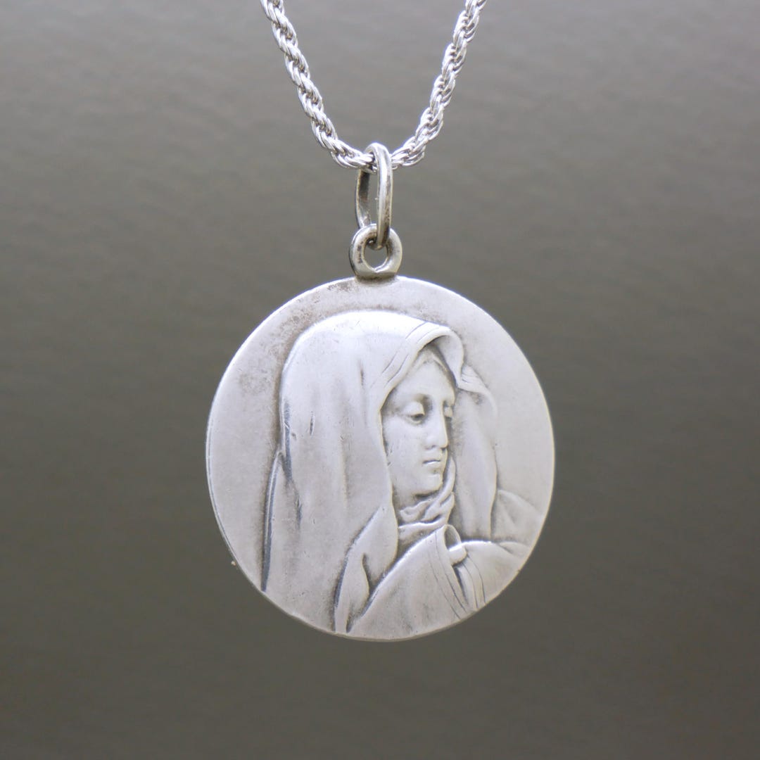 Pendentif Argent 925 Avec Nacre - Lourd, 9,41 G, Occasion